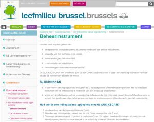 Quickscan duurzaamheid scholen