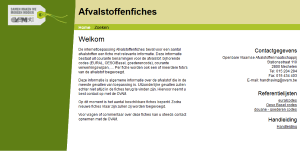 Afvalstoffenfiches